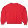 Willy Chavarria Diablo Hooligan Red Crewneck