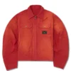 Willy Chavarria Stockton Work Jacket Red