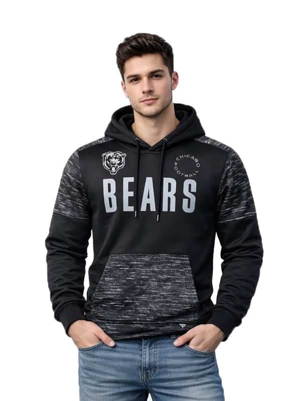 Chicago Bears Black Chip Shot Hoodie - Image 4