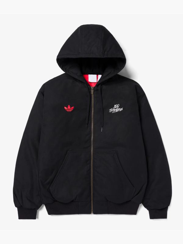 100 Thieves X Adidas Originals Jacket Black