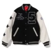 A BATHING APE x COMME des GARCONS OSAKA Varsity Jacket