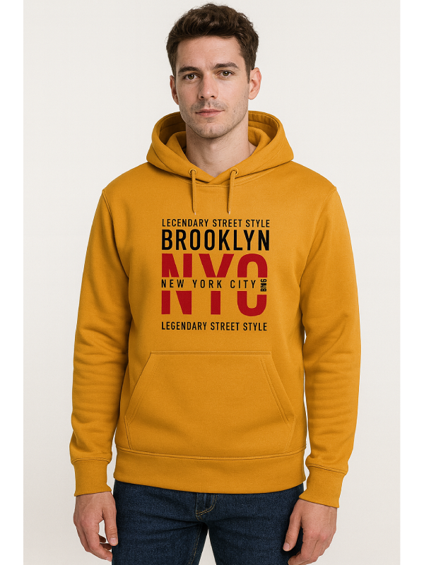 ADRO Brooklyn NYC Mistard Printed Hoodie