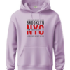 ADRO Brooklyn NYC Printed Purple Hoodie