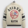AVIREX Kith Yankees Leather Jacket