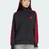 Adidas Adicolor Classic Firebird Black & Red Track Jacket