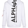 Alpha Industries Black Print Hoodie