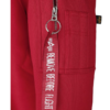 Alpha Industries red Print Hoodie