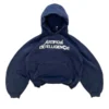Artificial Intelligence Hoodie Blue
