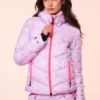 BOGNER Fire+Ice x LoveShackFancy Saelly Ski Jacket Purple