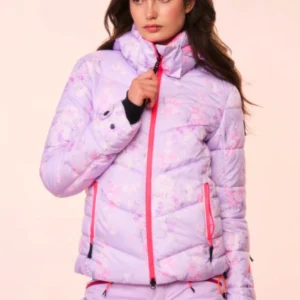 BOGNER Fire+Ice x LoveShackFancy Saelly Ski Jacket Purple