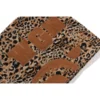 Bape Leopard Full Zip Hoodie Brown