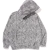 Bape Leopard Hoodie Grey