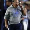 Bill Belichick North Carolina Hoodie Grey