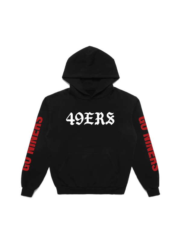 Born x Raised 49ers Classic Black Hoodie