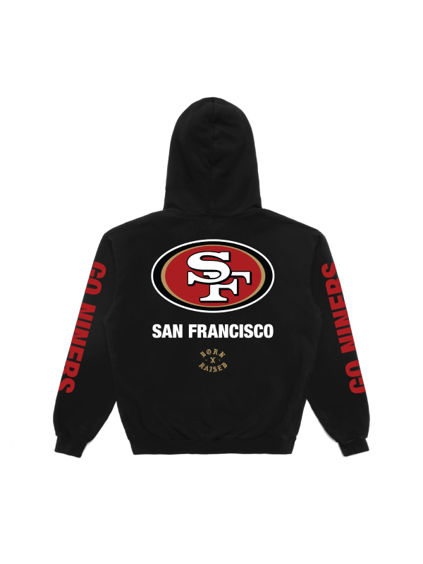 Born x Raised 49ers Classic Hoodie Black
