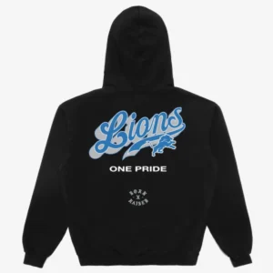 Born x Raised Detroit Lions Pro Script Hoodie Black