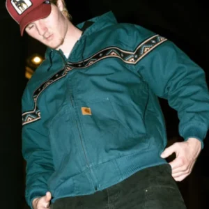 Carhartt 50th Anniversary Montana Aztec Jacket Green