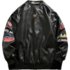 Champs Racing Style Leather Jacket