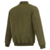 Chicago Bears Olive-Orange Reversible Bomber Jacket
