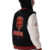 Chicago Bears The Wild Collective Varsity Jacket with Hooded