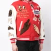 Choose Your Savior SAINT MXXXXXX x Denim Tears Embroidered Varsity Jacket