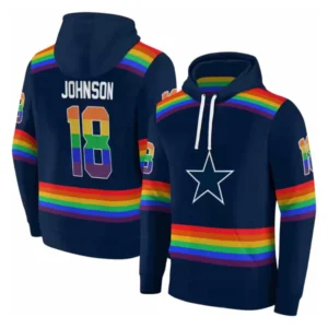 Dallas Cowboys Rainbow Hoodie