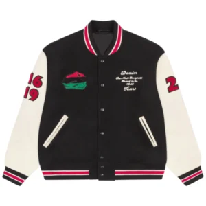Denim Tears Peace Wreath Varsity Jacket
