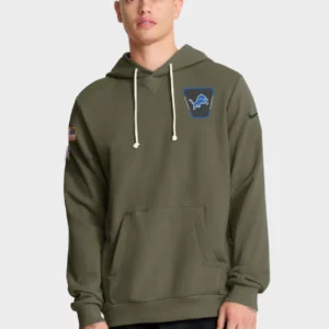 Detroit Lions 2025 Salute To Service Hoodie