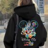 Disney Trip 2025 Black Mickey Mouse Hoodie