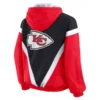 Erin Andrews Kansas City Chiefs Retro Crinkle Full-Zip Hoodie Red-Black