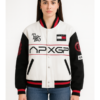 F1 The Movie Damson Idris Leather Varsity Jacket