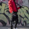 Fabric Universe XB-03 Red Bomber Jacket