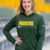 Green Bay Packers Nike Green Sideline Hoodie