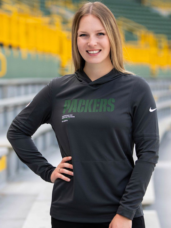 Green Bay Packers Nike Sideline Hoodie Black