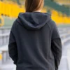 Green Bay Packers Nike Sideline Player Black Zip-Up Hoodie