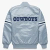 HOMAGE Cowboys Starter Jacket Grey
