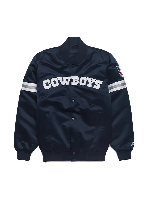 HOMAGE X Starter Cowboys Heavyweight Satin Jacket