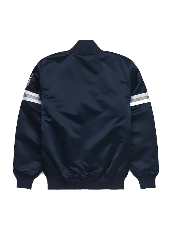 HOMAGE X Starter Cowboys Satin Jacket Blue