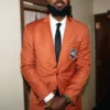 Hall of Fame LeBron James Orange Jacket NBA