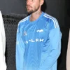 Justin Bieber Skylrk x Adidas Long Sleeves Jersey Blue