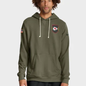 Kansas City Chiefs 2025 Salute To Service Hoodie