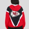 Kansas City Chiefs Erin Andrews Full-Zip Hoodie Red-Black