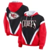 Kansas City Chiefs Erin Andrews Retro Crinkle Full-Zip Hoodie