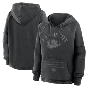 Kansas City Chiefs Raglan Gridiron Hoodie