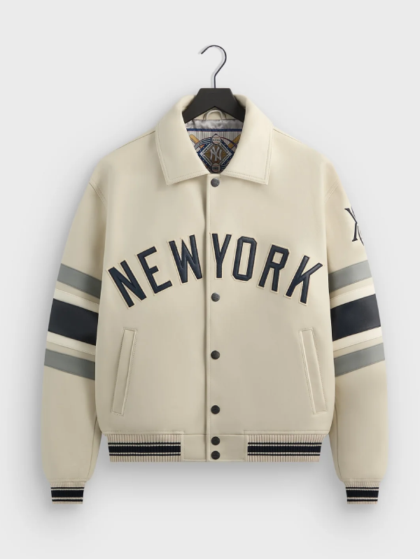 Kith AVIREX Yankees Leather Jacket