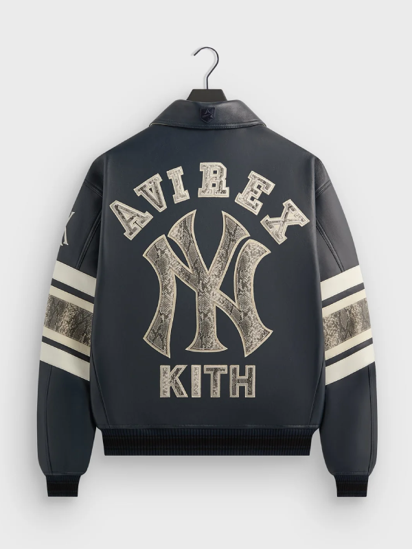 Kith & AVIREX for the New York Yankees Leather Jacket
