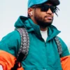 Kith Miami Dolphins Quarter Zip Starter Jacket
