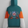 Kith & ‘47 For The NFL Dolphins Quarter Zip Anorak With Hood
