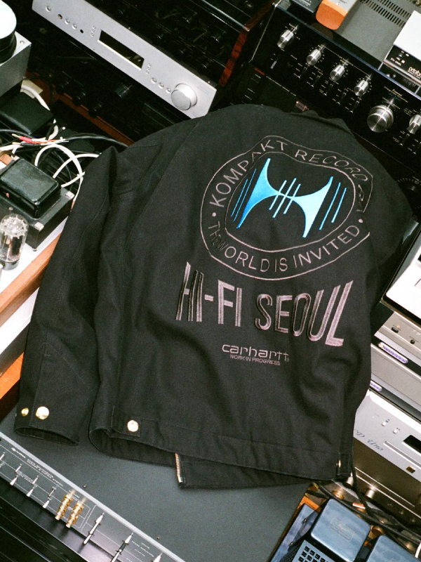 Carhartt WIP Kompakt Record Bar Jacket Black