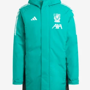 LFC Adidas 25-26 European Long Matchday Jacket